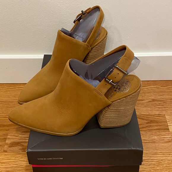 Vince Camuto Chemine Slingback, Saddle, Size 8.5 - Picture 10 of 10